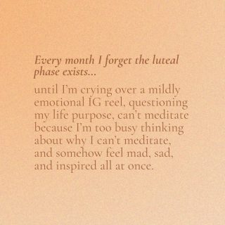 Swipe for all the funny memes ➡️➡️➡️

I’m not crying, I’m laughing 🤣🤣🤣😭
Okay maybe both.

The luteal phase really said, “feel it all.”

In a kinky kinda way I love that about being a woman.

It’s the perfect time to share funny memes with your gals…eat Loco Love and cheese, stare at the wall, and make jokes about the feels (maybe all at the same time).

Also… look at me calling it the luteal phase now, when it’s clearly just good ol PMS with a rebrand. 🤪