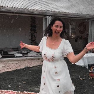 Joy as a practice ✨
Joy as presence ✨
Joy as prayer through the body ✨
Joy is the body saying yes to life ✨

Not every prayer lives in stillness.

Some arrive through laughter, through hips remembering they are wild, through feet that do not care about the right steps.

The divine doesn’t only meet you in quiet…it shows up in a beat that grabs your whole being before you even notice you’re moving.

There is a spark that happens when you stop managing and controlling yourself and let life move right through you.

Joy is holy mischief…the divine crashing into the body, messy and unkept and so beautifully human.

When your body leads and the mind softens, that is prayer too.

Joy is its own kind of meditation arriving as laughter and movement, goofy, messy, heart-wide-open aliveness, fully here, not trying to be anywhere else.

Joy is a doorway back into your body, back into now, back into the part of you that remembers how to be free.