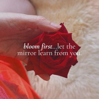 What if you saw your skin the way desire sees it…warm, alive, waiting to be touched. 🌹

What if every curve, every ripple, every dimple…wasn’t a flaw to tame…but a place for pleasure to land…a place life has kissed you. 💋

What if silk on your shoulder…was enough to wake something in you…a little ache, a little hunger, a little pulse…reminding you that you are made to feel not just to look. 💃🏻

What if the woman inside you did not ask permission to arrive…She just rose like warm honey sliding her way to the surface…slow, golden, dripping with sweetness. Her softness turning into sway, breath turning into blush. 🍯

Loving yourself before anyone else catches up, is self-lead internal revolution…it’s you flirting with your own soul… letting her know…you’re choosing her, again and again. 💞

Bloom first…and then let the mirror learn from you. 🌸

Your skin already knows how to be worshipped…let your fingertips teach your mind the way back. 💦