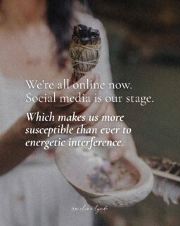 We're all online now, social media is our stage…which makes us more susceptible than ever to energetic interference.

When I do energy clearings, there's one detrimental energy that shows up constantly with people who are really successful online (making good money, showing their lifestyle, living their dreams).

Jealousy…but not their own jealousy.

Projected jealousy that's landed in their field as detrimental energy.

We think emotions stay contained in our heads. They don't.

When someone has a thought about you with strong emotional charge, especially repetitive thoughts looped with feeling, that energy doesn't just disappear…it can project.

The mechanics are simple:
Thought + Emotion + Repetition = Energetic Projection

Someone thinks "Why does she get to have that success and not me?" once? Just a passing thought. Very human.

But when they think it on repeat, with resentment behind it, scrolling your posts daily while feeling that pang of envy…add some “spicy kick” behind it? 

That's when it can potentially become a detrimental energy that lands in your field.

And if you're energetically sensitive (which most successful entrepreneurs are), you feel it. It causes glitches in your field. Affects your vitality. That sense something's "off" even though business is good.

But this cuts both ways.

We all feel jealousy sometimes. Human. But when we let it loop unconsciously, we're not just hurting ourselves, we're potentially projecting that energy onto others.

So…get conscious about your pattern thoughts, especially the ones with some power behind them.

When you catch yourself thinking about someone repeatedly with charged emotion…notice it, feel it, address it.

Because we're all living in this energetic soup together, and what we think with feeling has impact beyond our own minds.

Your emotions are energy too…where you direct them matters.