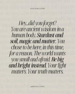 They want you small, scared, and forgetting your power.

But here’s the thing…you’re not any of those things.

You’re ancient wisdom in modern times! 🔮🪄🦄✨

Your light is exactly what this shitshow needs.

So shine babeeeeeeeee shine!!!

Speaking of shining your light...

I created this Clear + Anchor Meditation for when the world feels heavy and you need to remember what's actually yours to carry.

In 20 minutes, you'll:

✨ Clear energy you've picked up that was never yours
✨ Release the overwhelm and mental noise
✨ Ground back into your own center and strength
✨ Remember your power when everything feels too much

Because sometimes the most radical thing you can do is clear what's not yours and anchor into what is.

Comment CLEAR and I'll send you the link (no signup required) 💫